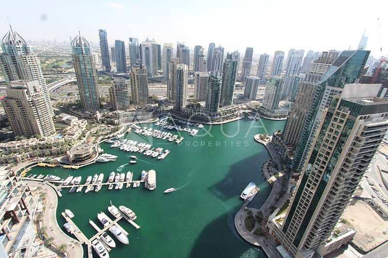 Fantastic Marina View | Unfurnished | Balcony