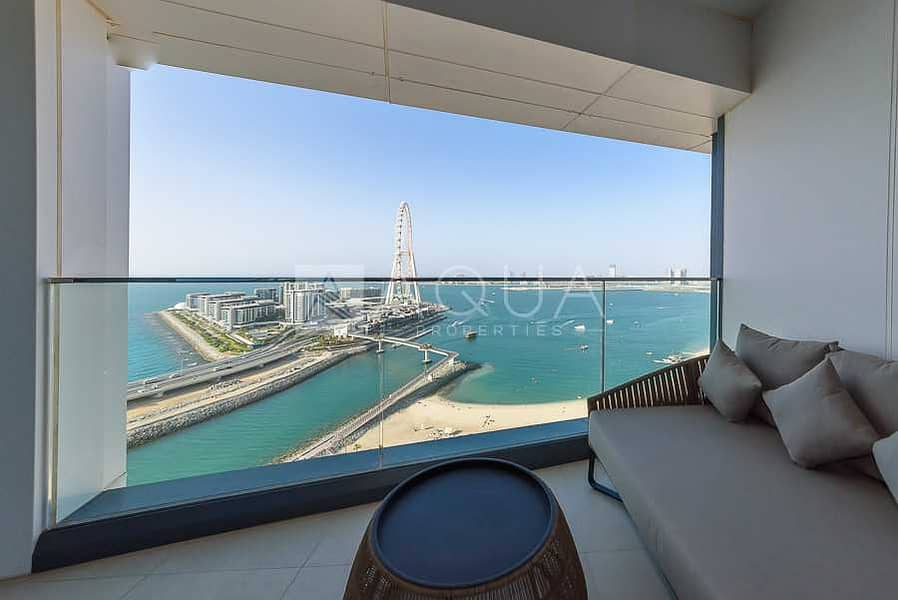 1 Luxury 2 BR | High Floor | Marina City View