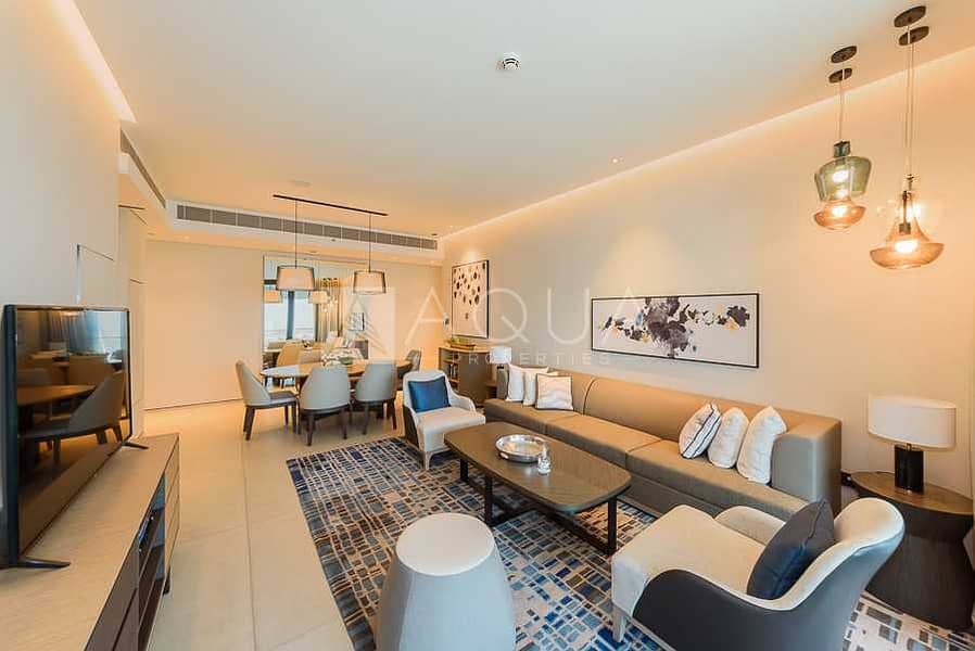 5 Luxury 2 BR | High Floor | Marina City View