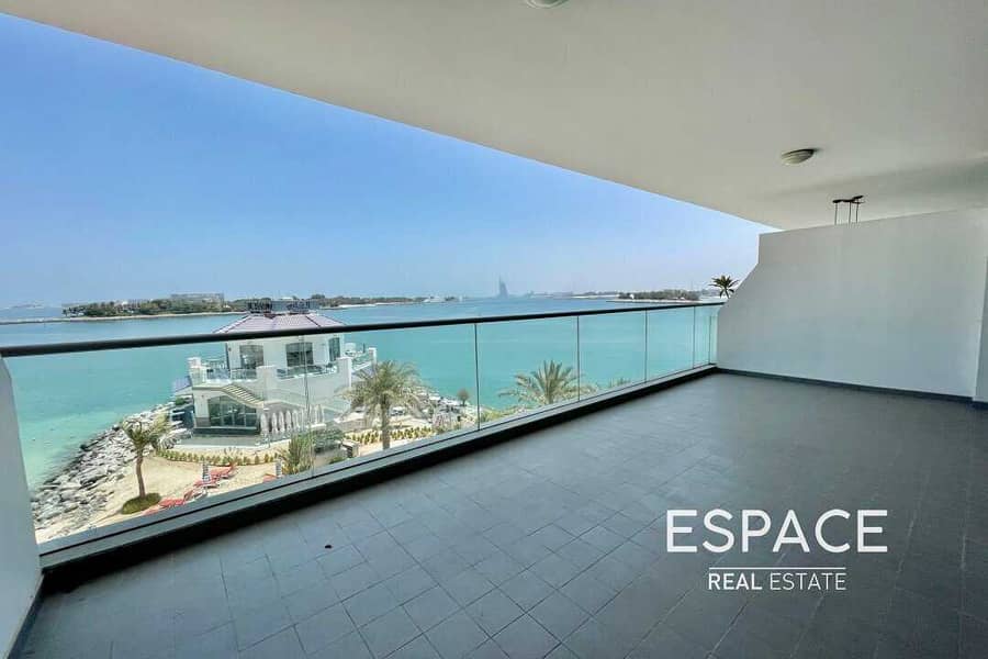 Vacant 1 Bed with Burj Al Arab View