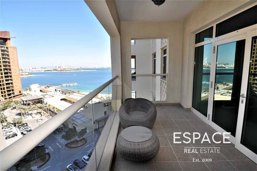 1BR | Fully Furnished | Sea View | Beach Access