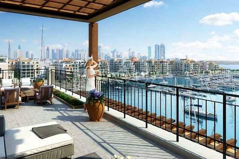 5 Sea View | Front Row | Lavish 5 BR + Maid