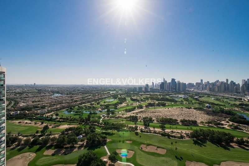 15 Full Golf Course & Sea View | High Floor