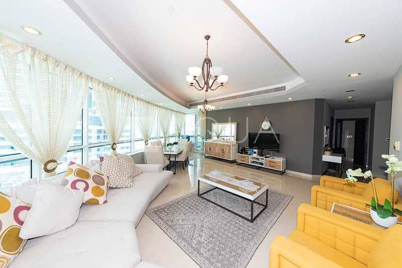 2 High Floor | Fully Furnished | Maid's room