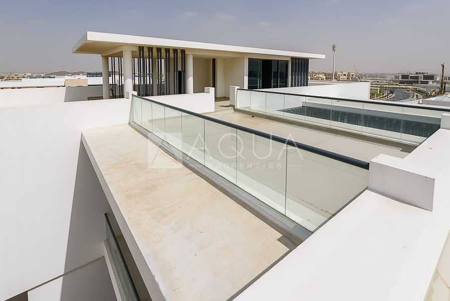 3 Shell and Core Villa with Khalifa Skyline View