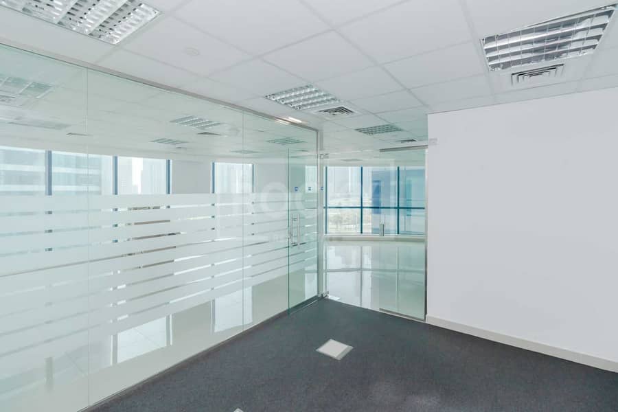 2 Furnished Office | Partitioned | Close to Metro | DMCC