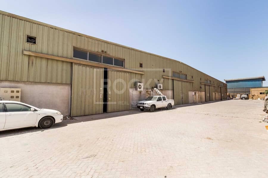 17 5 Warehouses| Storage| Vacant| Al Quoz 1