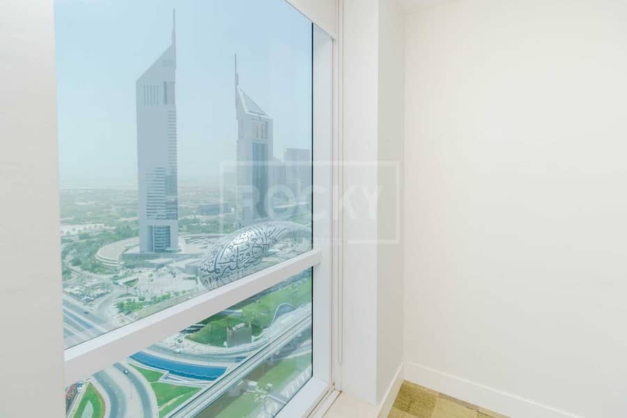 16 Exclusive | Vacant Office | with Partitions | Latifa Tower