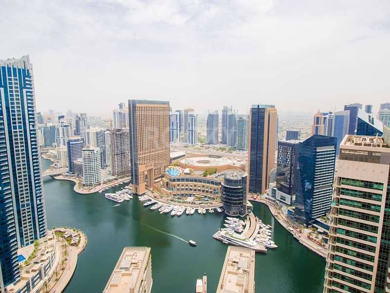 10 High Floor | 2 Bed | Marina View | Dubai Marina