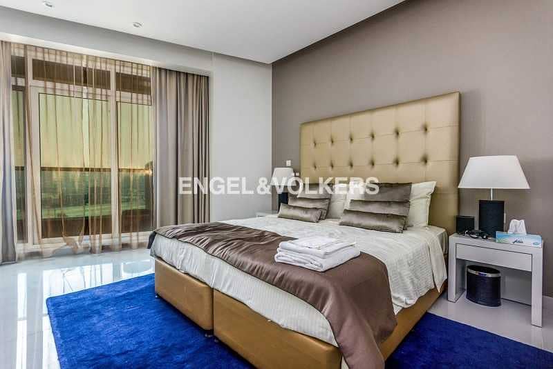 5 Furnished|Canal view|Balcony| High Floor