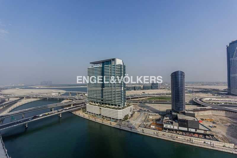 9 Furnished|Canal view|Balcony| High Floor