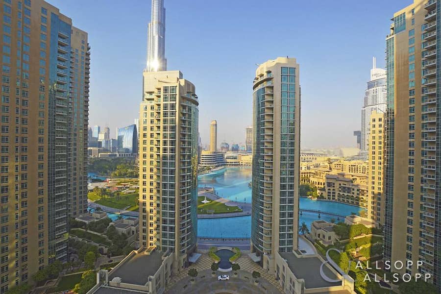 1 Bedroom + Study | Burj And Fountain View