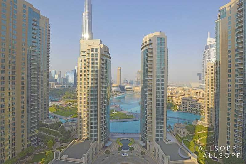 18 1Bed + Study | Full Fountain And Burj View
