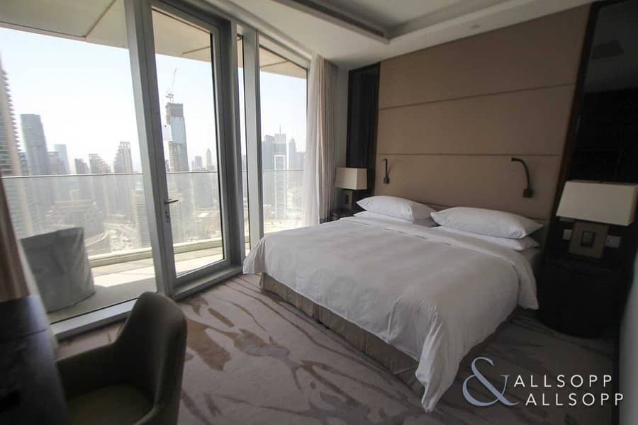 23 4 Bed + Maids | Full Burj View | Serviced
