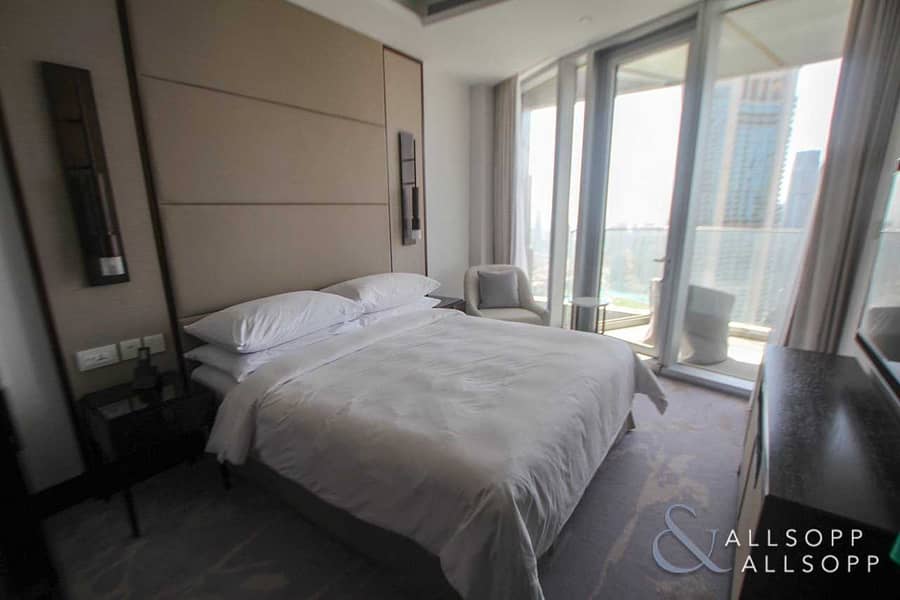 24 4 Bed + Maids | Full Burj View | Serviced