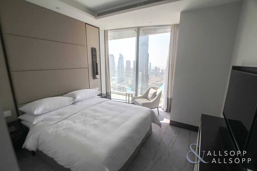 25 4 Bed + Maids | Full Burj View | Serviced