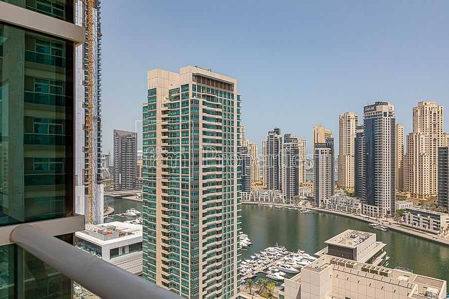 2 Fully Upgraded - Rented - Marina View - High Floor