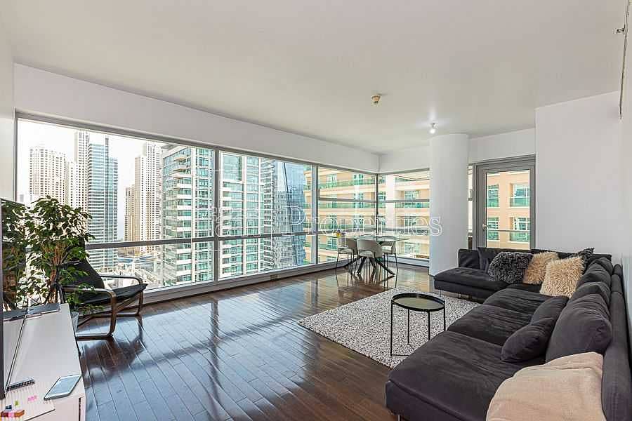 10 Fully Upgraded - Rented - Marina View - High Floor