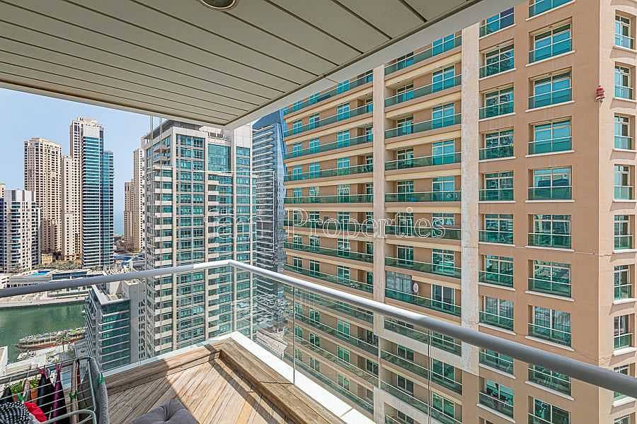 23 Fully Upgraded - Rented - Marina View - High Floor