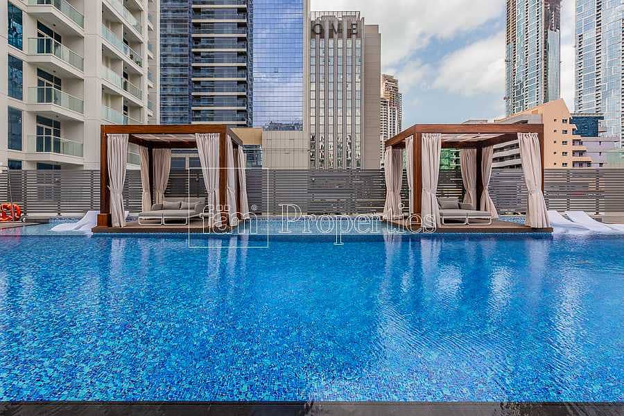 6 High Floor 2 BR with stunning view