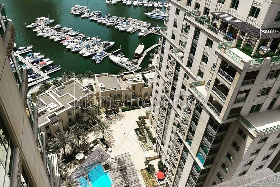 2 Large Terrace | High Floor | Marina/Sea View
