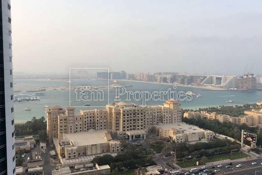 Arabian Sea&Palm Jumeirah View | Furnished