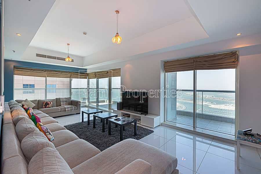 7 Large 3 bed+Family room+maids+Laundry | Sea view