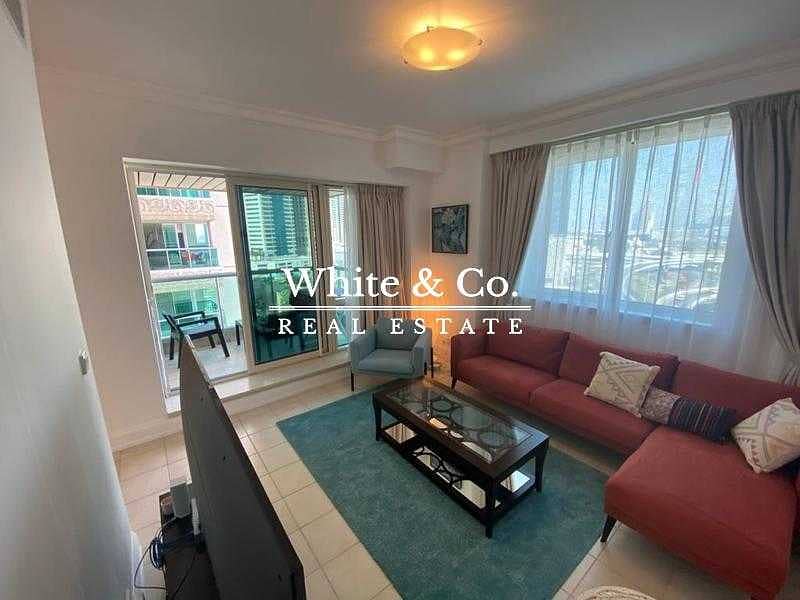 Fully Furnished | Marina View  | 1 Bed+ Study