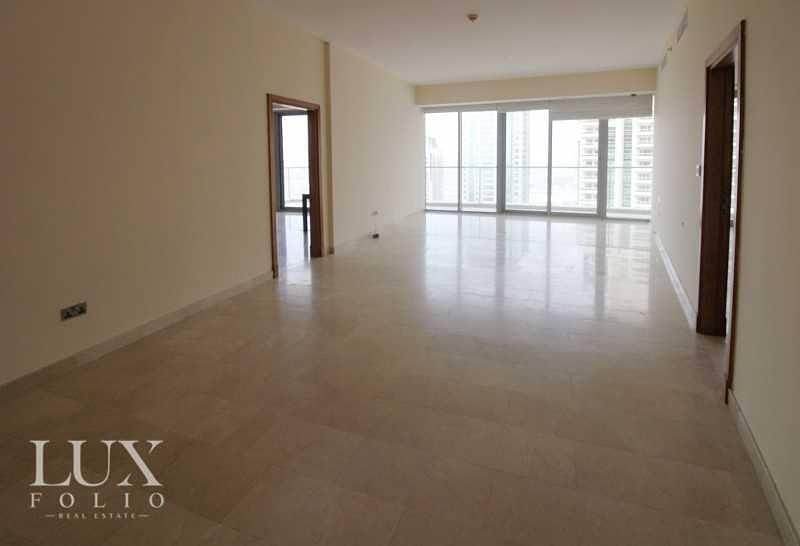 6 Full Sea/ Palm View | Spacious | Unfurnished