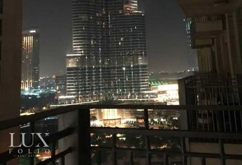 11 Burj Khalifa View|Tenanted|High Floor|Balcony