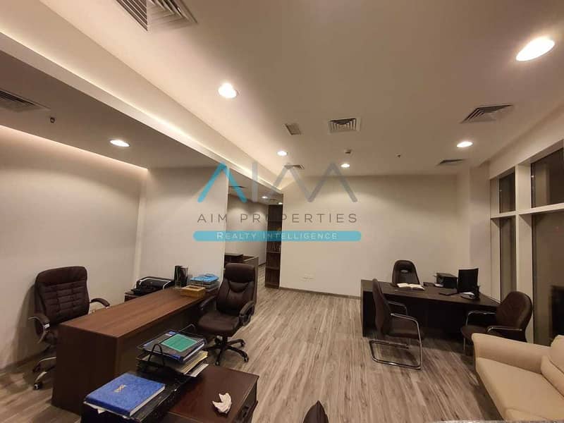 Fully Furnished Office | High Floor | 1 Parking | Near Metro