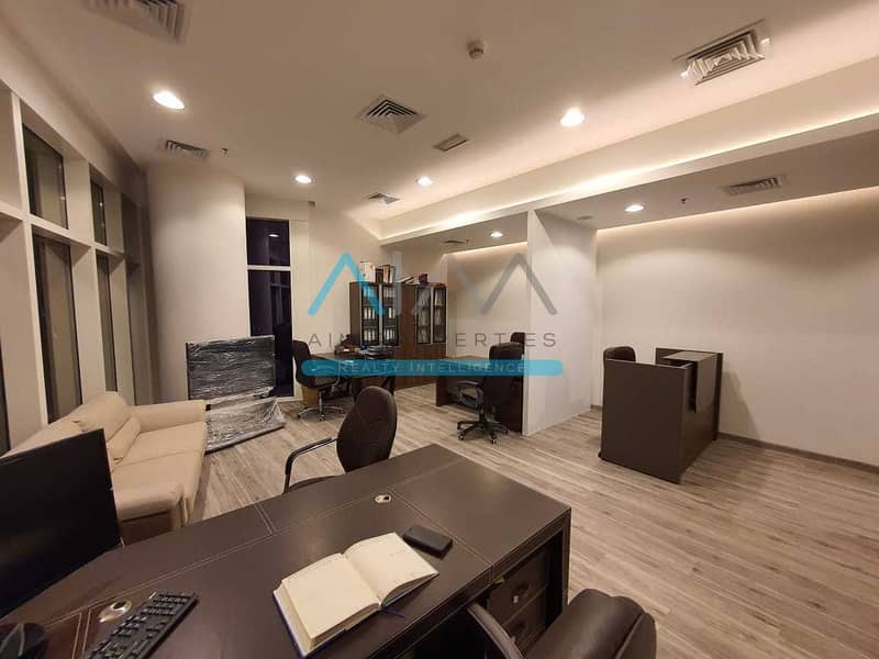 3 Fully Furnished Office | High Floor | 1 Parking | Near Metro