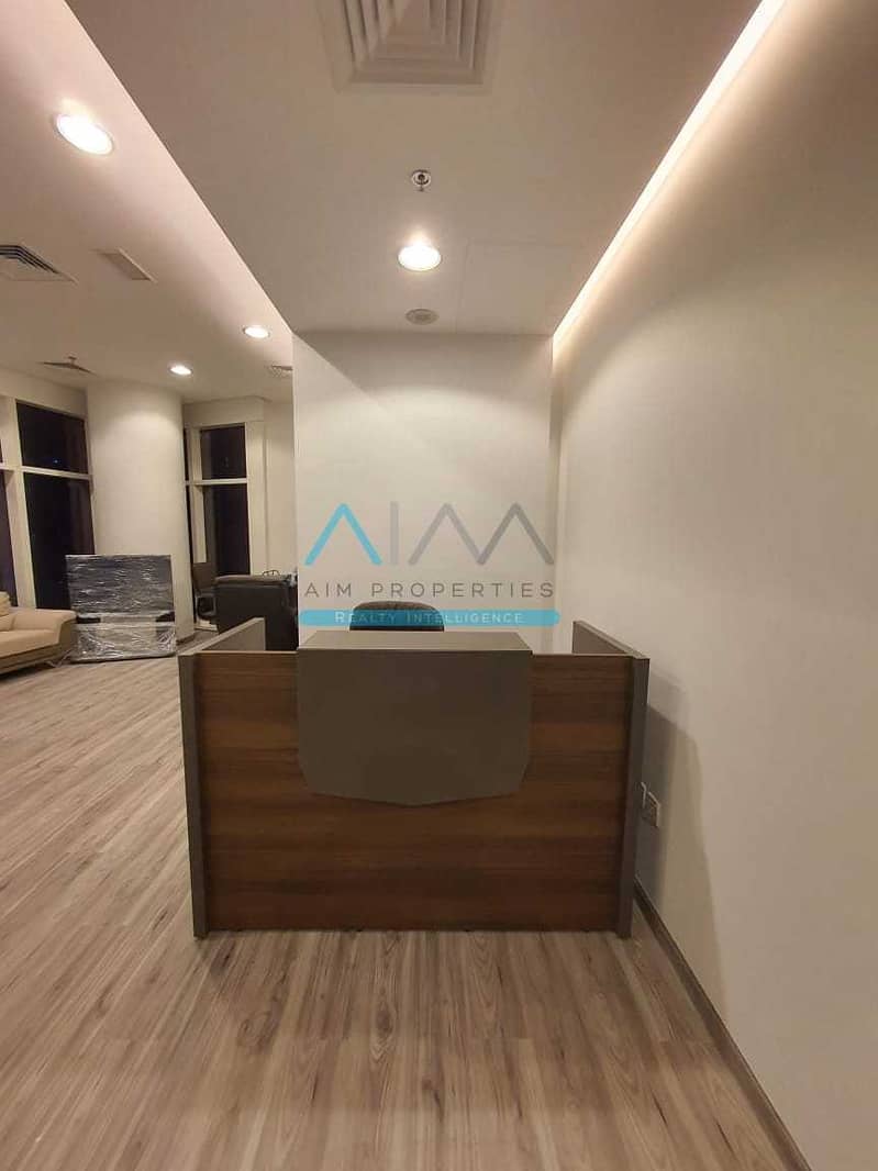 9 Fully Furnished Office | High Floor | 1 Parking | Near Metro