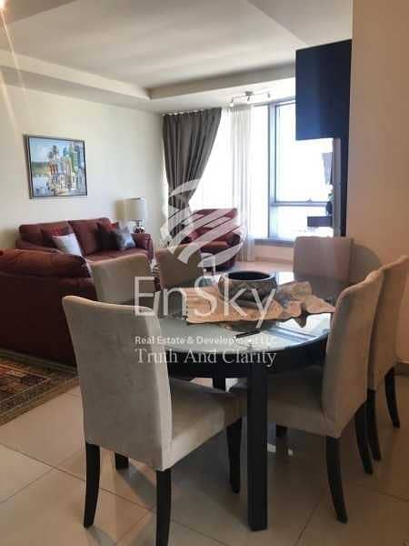 12 2 Parkings ! Furnished Apartment in Sun Tower.
