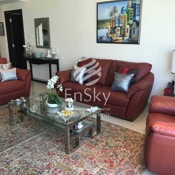 19 2 Parkings ! Furnished Apartment in Sun Tower.