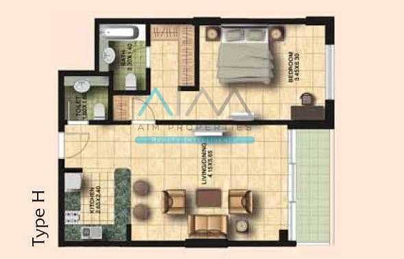 10 Beautiful Layout - One bhk Apt with 2 Baths | Available for Rent | Clayton Residence
