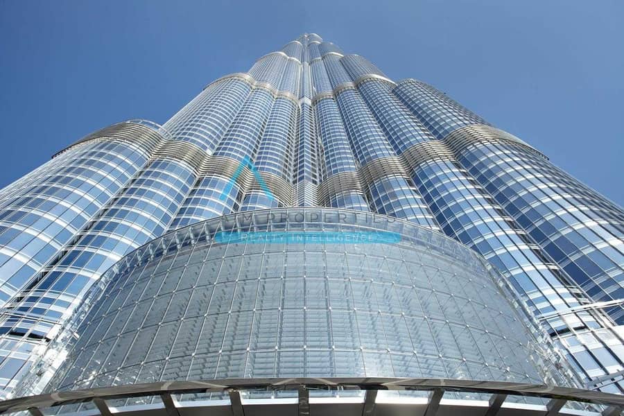 2 LARGEST 1 BR TYPE E 1378 SQFT IN BURJ KHALIFA