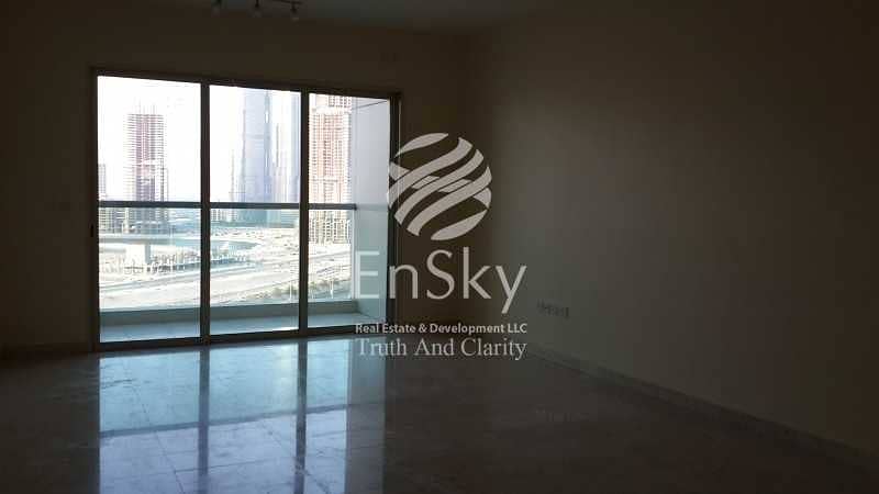 2 Ready To Move in this Beautiful Apartment  with Balcony