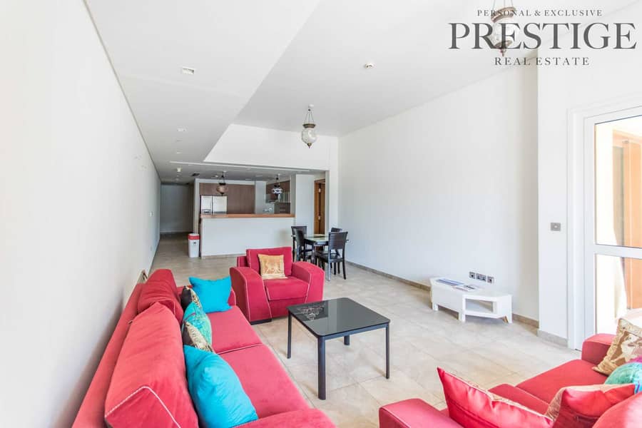 4 2 Bed | Vacant | Furnished | Palm Jumeirah