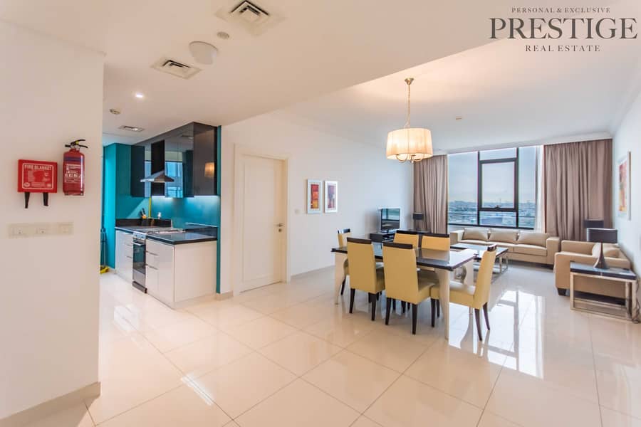 6 2 Bed | On 10th Floor | Capital Bay B  | Business Bay