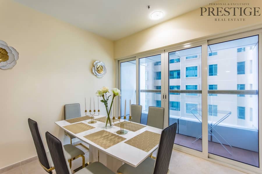 6 Partial Sea View|High-Floor Furnished 2Bed|Ac Free
