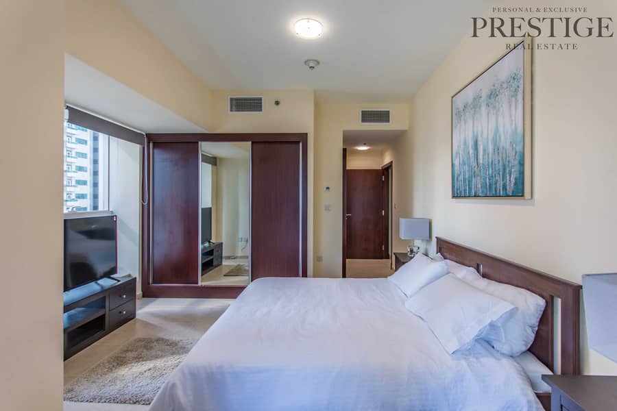 13 Partial Sea View|High-Floor Furnished 2Bed|Ac Free