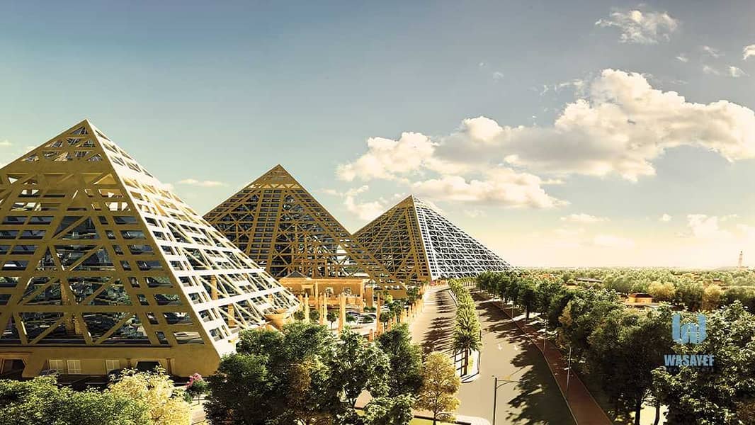 Studio and 1 bedroom apt in the PYRAMID of Dubai. 8% return guarantee per year!