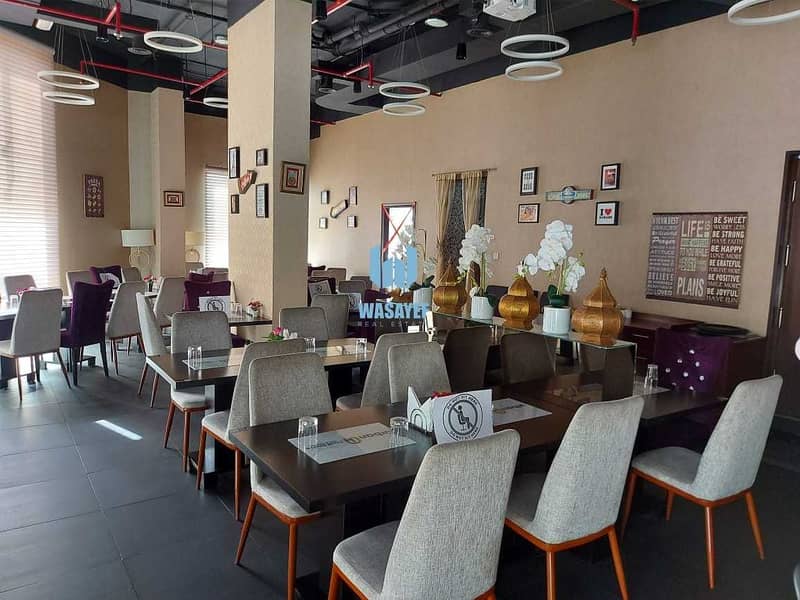 Running Restaurant AED 350K |Al Rigga| Inside Mall |