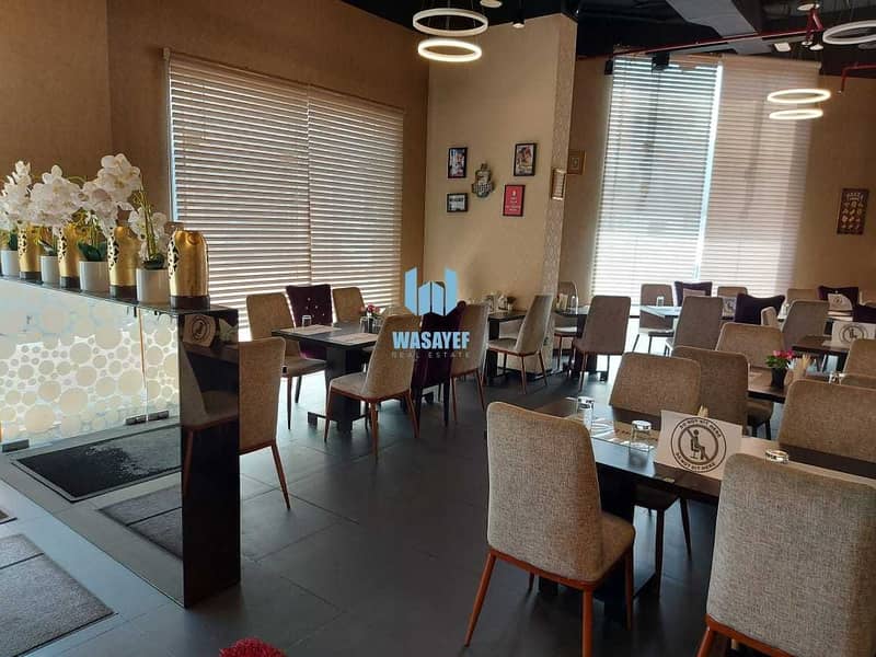 7 Running Restaurant AED 350K |Al Rigga| Inside Mall |