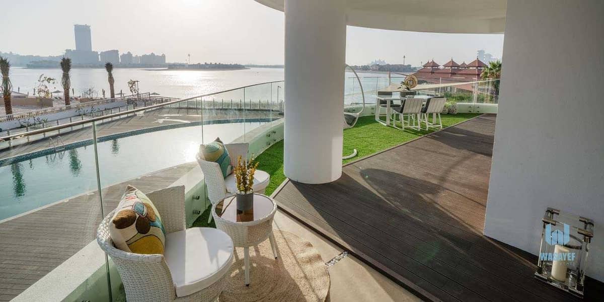 8 Incredible  2 bedrooms penthouse  in Palm Jumeirah!