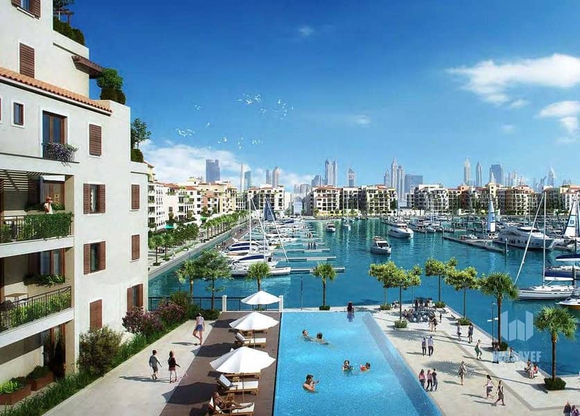 12 Live in heart of Jumeirah ! 5Bedroom Apartment Waterfront.