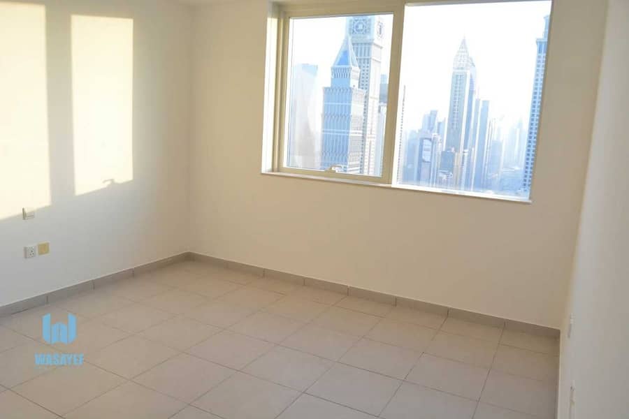 11 2 Month Free-Chiller Free-0 Commission Huge 2 BHK Sheikh Zayed Road view Rent AED 87K