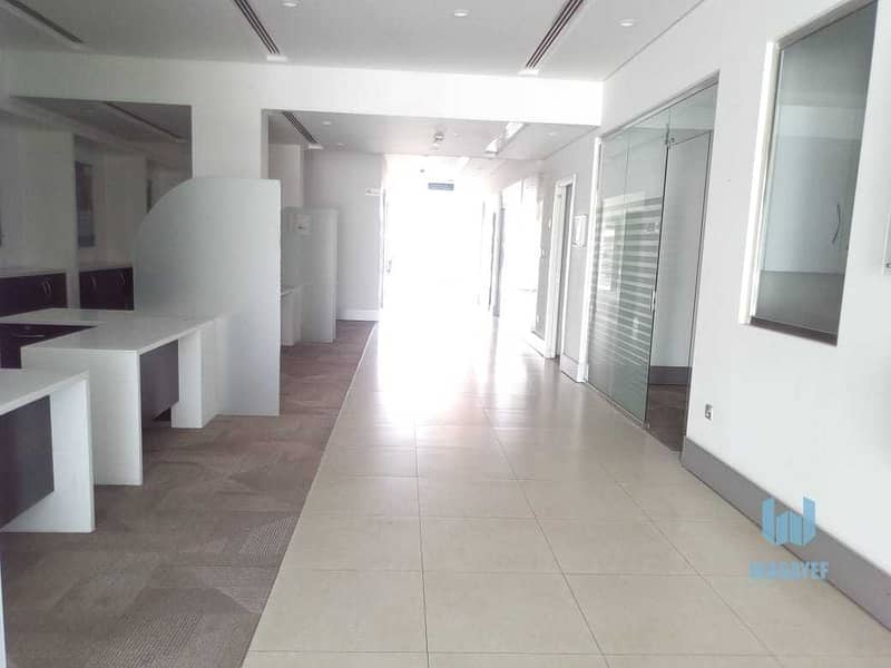6 FULLY FITTED SHOWROOM WITH OFFICES ON SHEIK ZAYED ROAD.