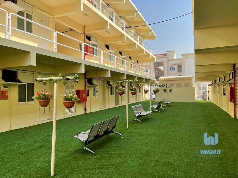 WE AND AFFORDABLE INDEPENDENT LABOUR CAMP NEAR MAIN ROAD IN AL QUOZ. .